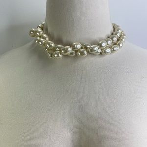 Chico's 2-Strand Faux Pearl Necklace